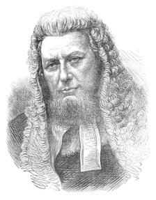 The new judge, Mr. Baron Amphlett, 1874. Creator: Unknown.