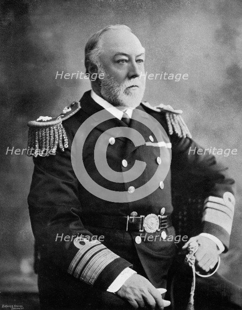 Vice-Admiral Sir Henry Fairfax, British naval officer, 1896.Artist: Symonds & Co