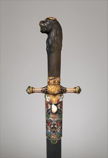 Hunting Sword, Austrian, Vienna, ca. 1825. Creators: Emanuel Pioté, Jacob H. Köchert.