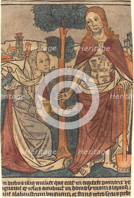 Christ Appearing to Mary Magdalene, c. 1500. Creator: Unknown.