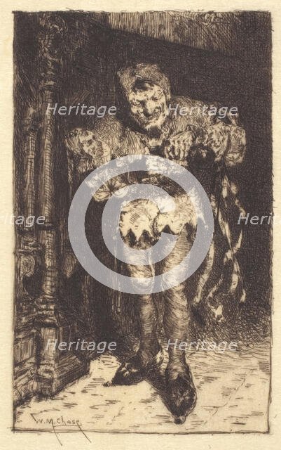 The Court Jester, 1875. Creator: William Merritt Chase.