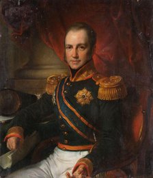 Portrait of Godart Alexander Gerard Philip, Baron van der Capellen, Governor-General..., 1816-1857. Creator: Cornelis Kruseman.