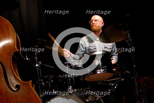 David Hamblett, David Angol Quartet, Verdict Jazz Club, Brighton, East Sussex, 17 Feb 2023. Creator: Brian O'Connor.