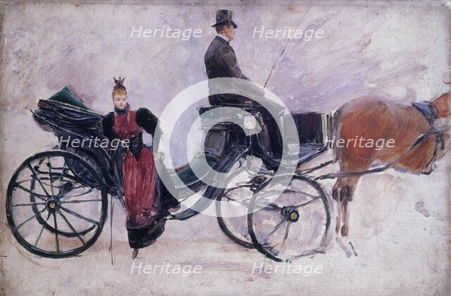 The Victoria, c1880. Creator: Jean Beraud.