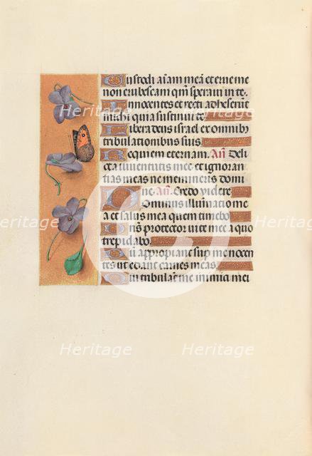 Hours of Queen Isabella the Catholic, Queen of Spain: Fol. 235v, c. 1500. Creator: Master of the First Prayerbook of Maximillian (Flemish, c. 1444-1519); Associates, and.