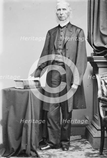 Rev. W.E. Wyatt, between 1855 and 1865. Creator: Unknown.