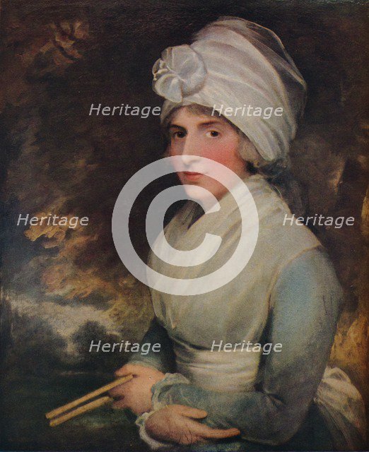 'Sarah Siddons', 1787. Artist: Gilbert Stuart.