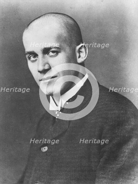 Portrait of Oskar Kokoschka (1886-1980), 1909. Creator: Weis, Wenzel (1858-1929).