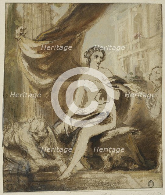 Bathing woman. Creator: Jurgen Ovens.