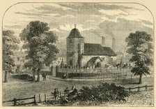 'St. Pancras Church in 1820', (c1876). Creator: Unknown.