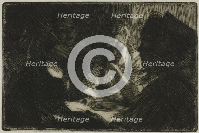 The New Ballad, 1903. Creator: Anders Leonard Zorn.