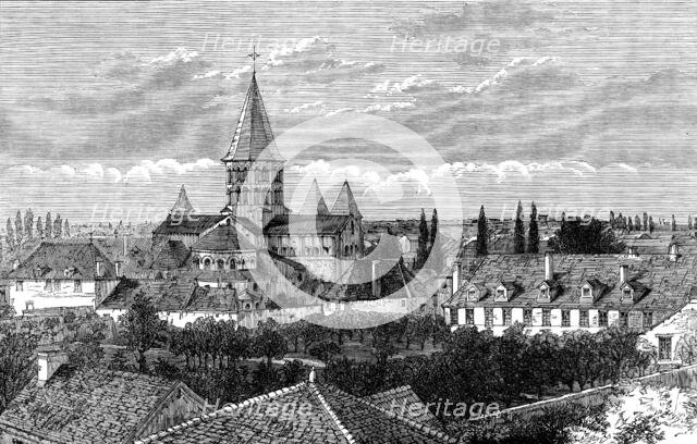 Convent and Garden of the Apparition, Paray-le-Monial, 1873. Creator: Unknown.