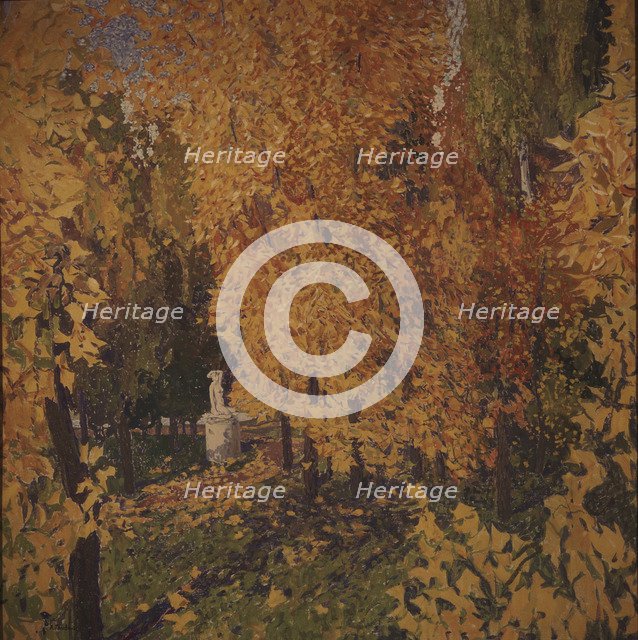 Autumn, 1920. Artist: Golovin, Alexander Yakovlevich (1863-1930)