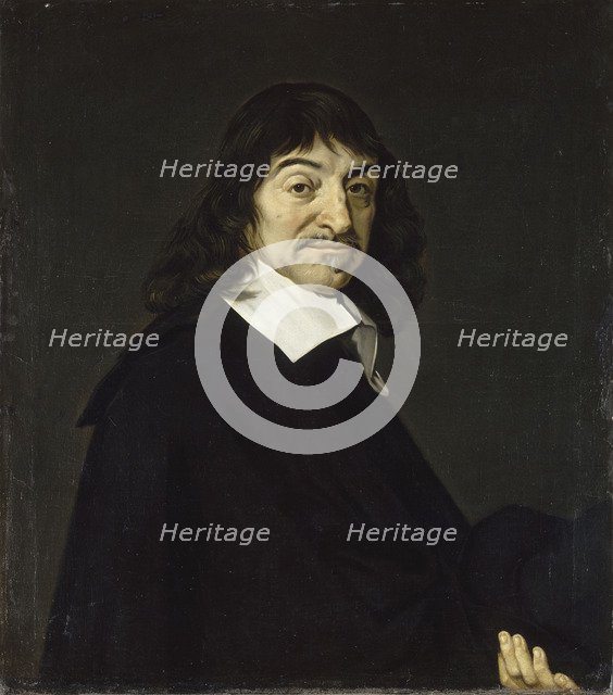 Portrait of the philosopher René Descartes (1596-1650), c. 1650-1660.