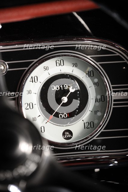 Auburn 852 SC Speedster 1936. Artist: Simon Clay.