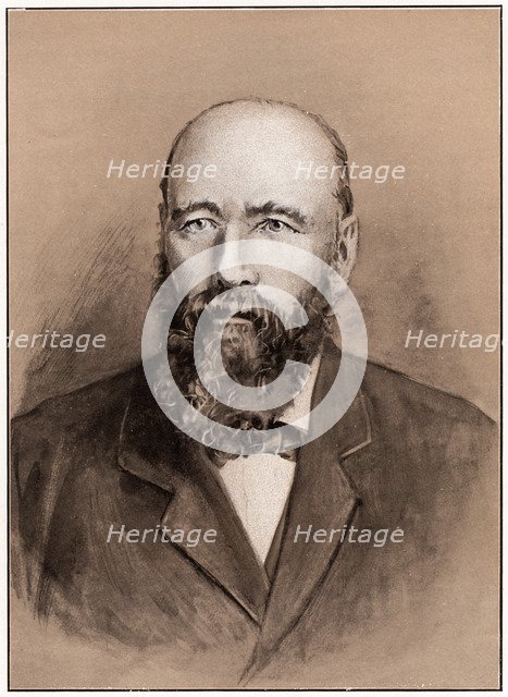 Piet Cronje, Boer leader and soldier, c1900. Artist: Unknown