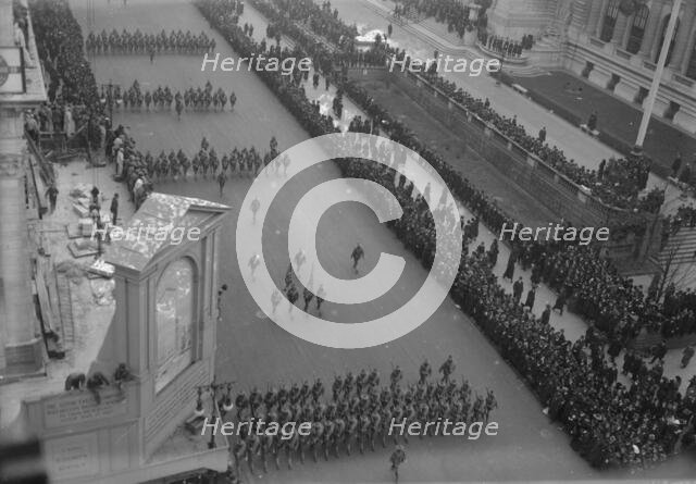 Return of the 7th Reg't, between c1915 and c1920. Creator: Bain News Service.