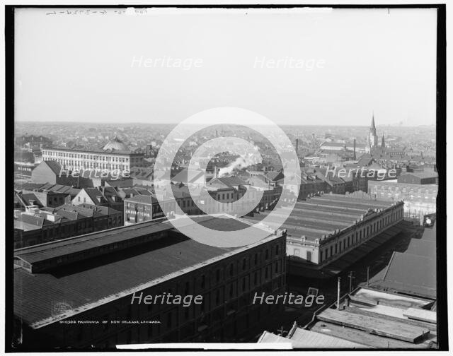 Panorama of New Orleans, Louisiana, c1906. Creator: Unknown.