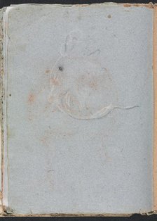 Verona Sketchbook: Head (page 30), 1760. Creator: Francesco Lorenzi (Italian, 1723-1787).