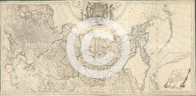 Map of the Russian Empire Divided Into Forty-One Governments, 1796. Creator: Wilbrecht (Wildbrecht), Alexander (1757-1823).