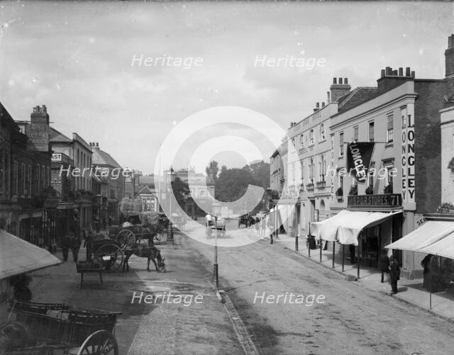 Market Place, Watford, Hertfordshire, 1860-1922. Creator: Henry Taunt.