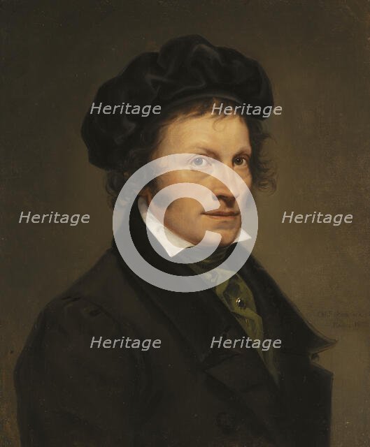 The German Artist Franz Riepenhausen, 1828. Creator: Olaf Johan Sodermark.