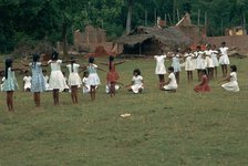 P.E class in Sri Lanka. Artist: CM Dixon Artist: Unknown