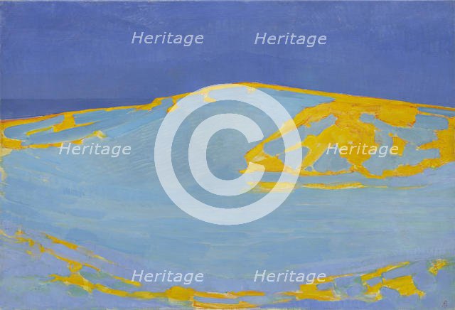 Seascape, 1909. Creator: Mondrian, Piet (1872-1944).