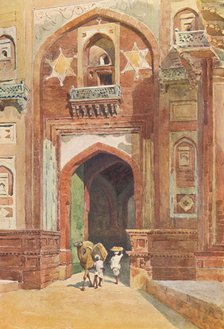 'Agra Fort - Inside the Delhi Gate', c1880 (1905). Creator: Alexander Henry Hallam Murray.