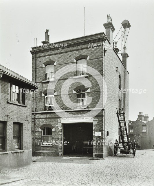 Blackheath Fire Station, Tranquil Vale, Blackheath, London, 1905. Artist: Unknown.