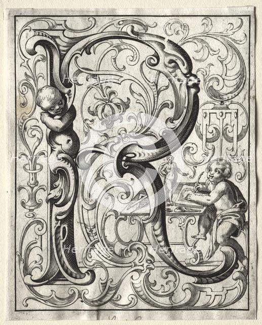 New ABC Booklet: R, 1627. Creator: Lucas Kilian (German, 1579-1637).