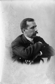 Portrait - unknown man, c1900s. Creator: Robert Augustus Henry L'Estrange.