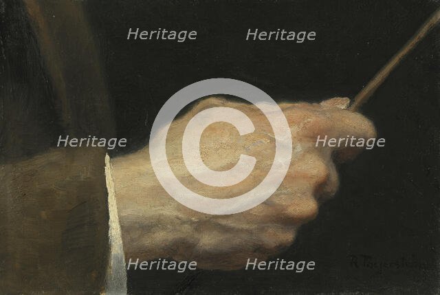 Study of a Hand, late 19th-early 20th century. Creator: Robert Thegerstrom.