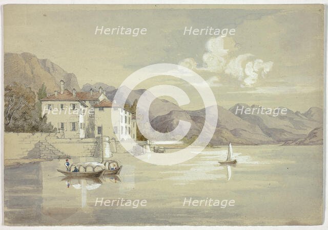 Majolica, Lake Como, September 1841. Creator: Elizabeth Murray.