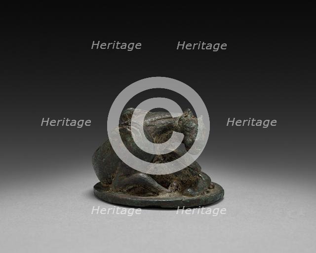 Weight in the Form of a Coiled Animal, c. 3rd Century. Creator: Unknown.