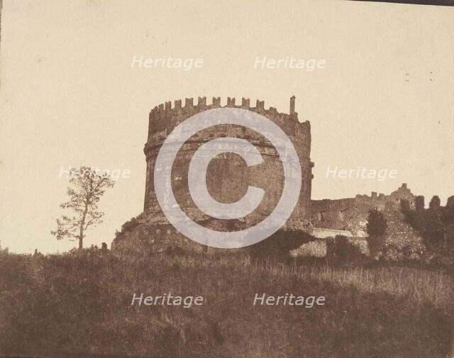 Tomb of Cecilia Metella, Rome, 1850s. Creator: Unknown.