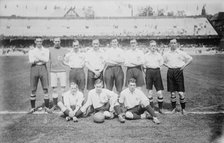 English football team, c1912. Creator: Bain News Service.