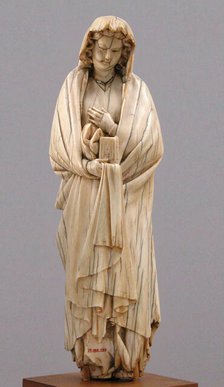 Virgin of the Annunciation, French, late 13th century. Creator: Unknown.