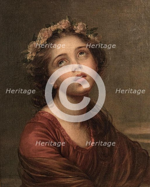 Portrait of the artist's Daughter, 1792. Creator: Vigée Le Brun, Louise Élisabeth (1755-1842).