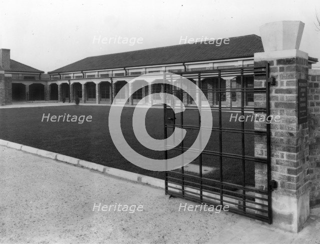 Wellington School, Twickenham, London, 1936. Artist: Herbert Felton