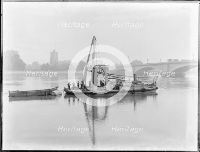 Putney Reach, Wandsworth, Greater London Authority, 1906. Creator: William O Field.