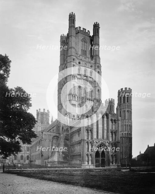 Ely Cathedral, [Cambridgeshire, England], between 1900 and 1920. Creator: Unknown.