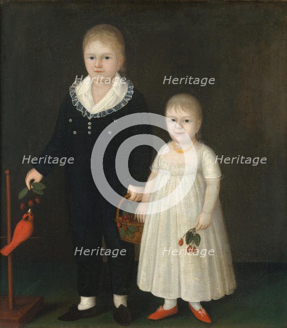 Edward and Sarah Rutter, ca. 1805. Creator: Joshua Johnson.