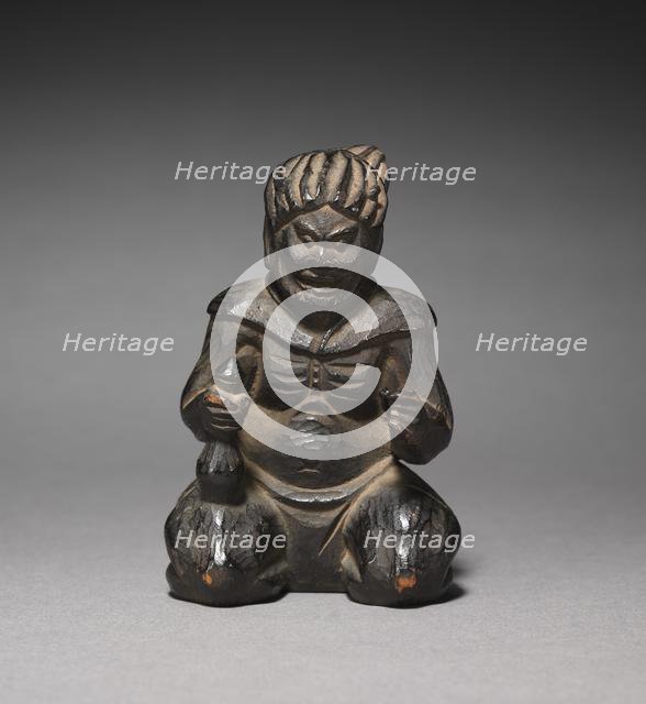 Enno Gyoja and Two Attendants (Koki), 1615-1868. Creator: Unknown.