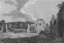 'View of part of  the Ruins of the Abbey of St. Agatha: near Eastby, Yorkshire', 1791. Artist: Unknown.