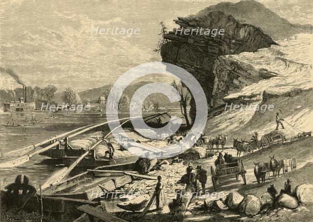 'The Tennessee at Chattanooga', 1872.  Creator: John J. Harley.