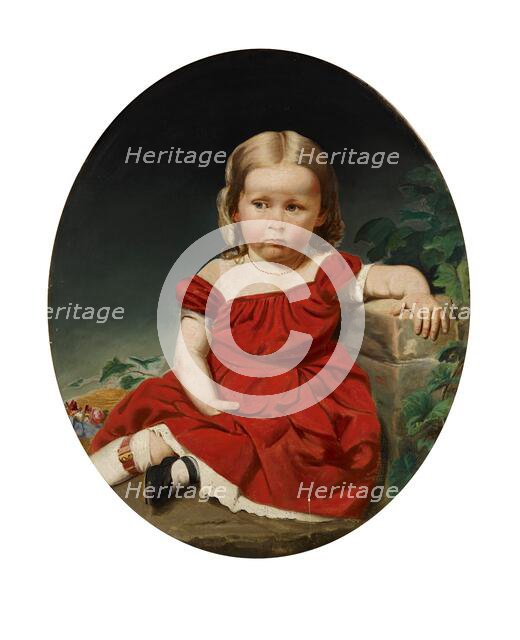 Achsa McCollugh, late 1860s. Creator: Jacob Cox.