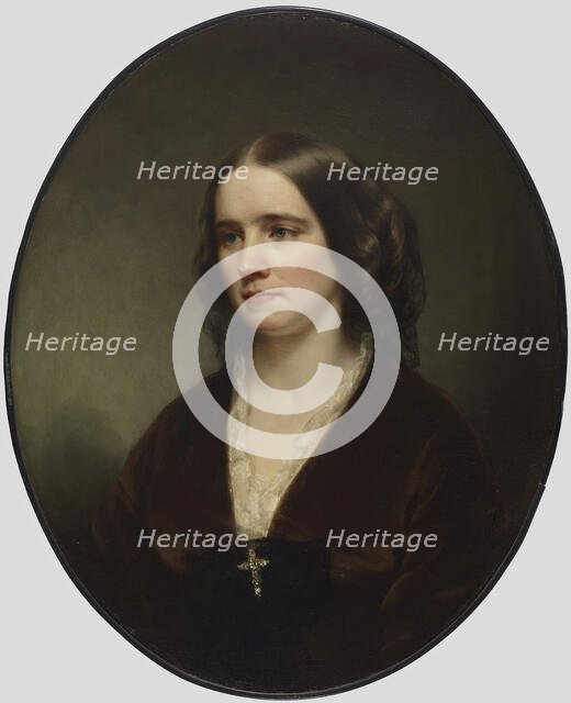 Portrait of Ellen Harper Walters, c1859. Creator: George Augustus Baker.