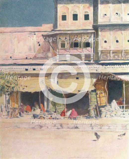 'Wood-cutters, Jeypore', 1905. Artist: Mortimer Luddington Menpes.