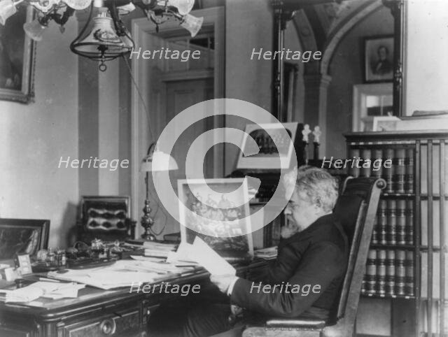 John Willock Noble, 1831-1912, between c1890 and c1910. Creator: Frances Benjamin Johnston.